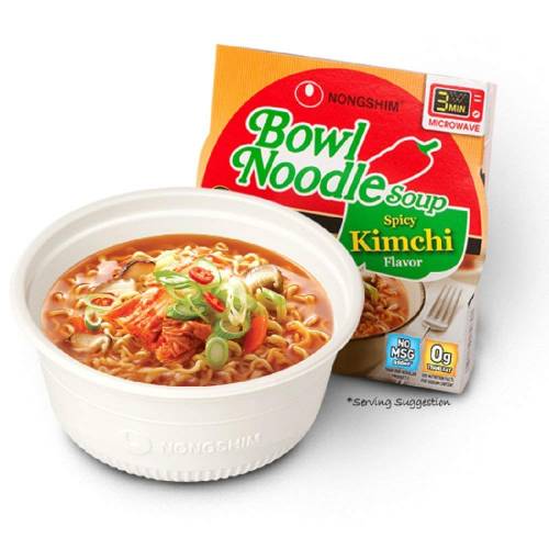 Nongshim bowl noodle soup kimchi flafor