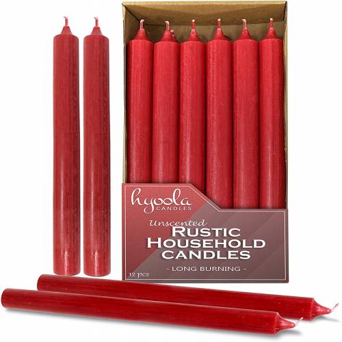 TQ RED Candle 12pcs