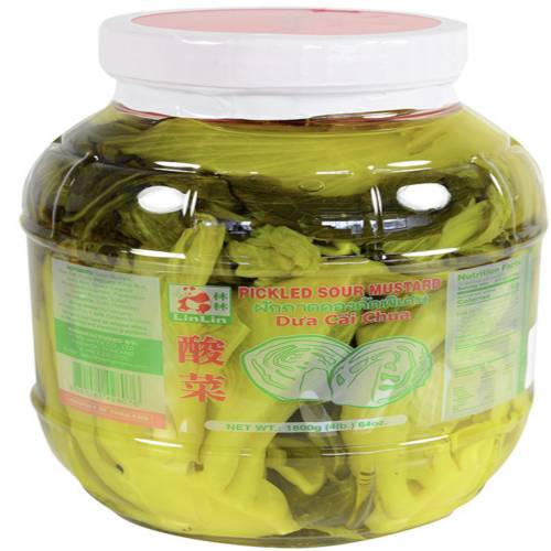 Pickled Salted Mustard WITH leaves