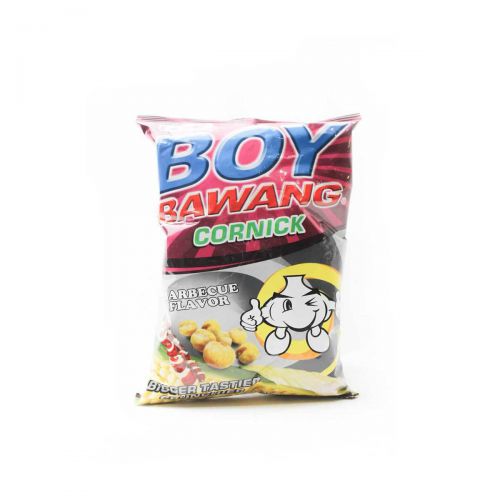 Boy Bawang Corn Chips Barbecue Flavor 100g