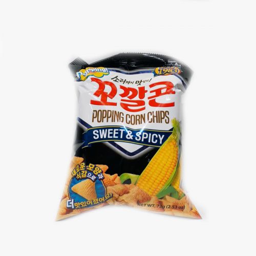 Lotte Corn Snack Sweet & Spicy 72g