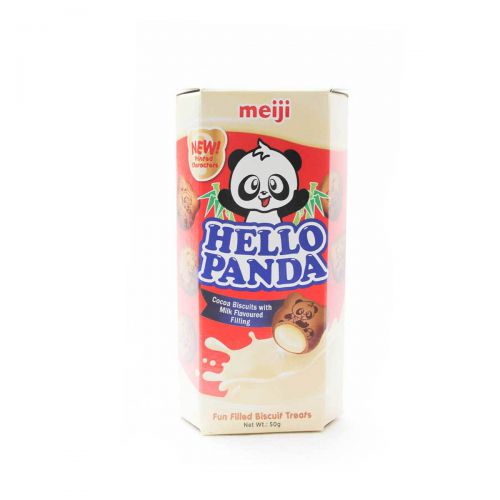 Meiji Hello Panda Cocoa Biscuits W/ Milk 50g