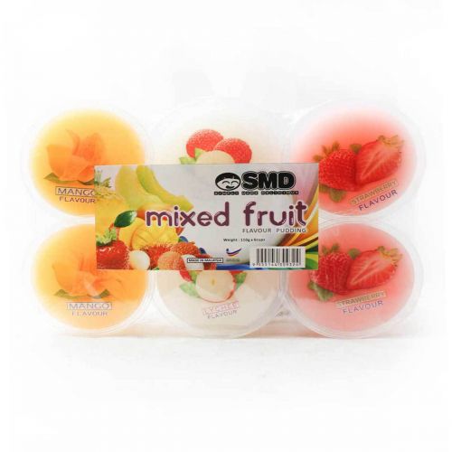 Smd Mixed Fruit Flv Pudding 110g*6