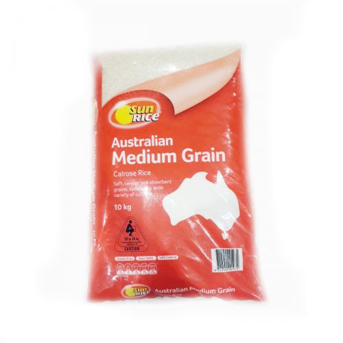 Sunrice Medium Grain White Rice 10kg