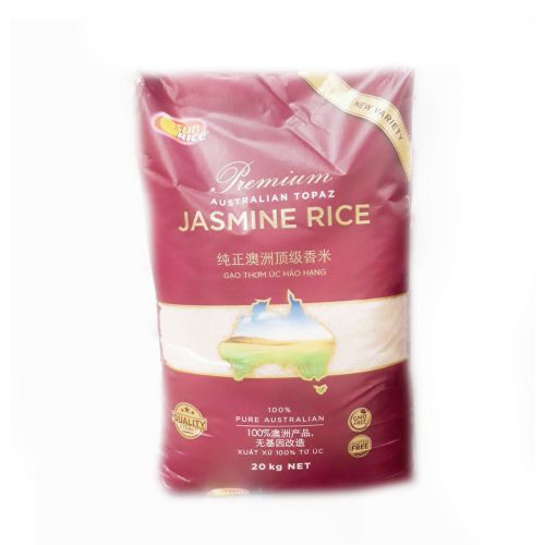 Sunrice Premium Jasmine Topaz Rice 20kg