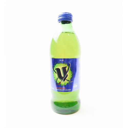 V Energy Drink 350ml (Blue Glass)