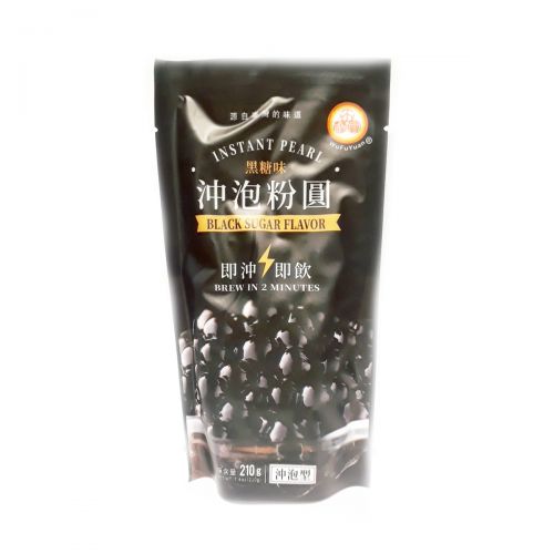 Wufuyuan Tapioca Pearl Black Sugar (Black) 210g