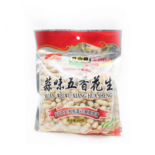 Ye Shan Hao Garlic Dried Peanut 454g