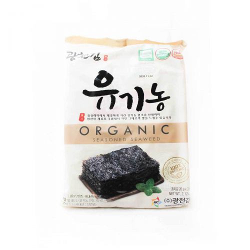 Yuginong Organic Seasoned Seaweed 20g*3